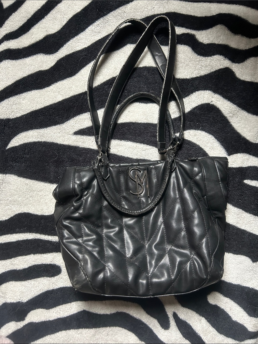 Steve Madden Black Purse